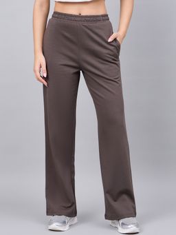 98 Degree North - Olive Straight Cotton Track Pant