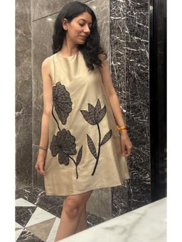 Galocher Clothing - Golden Noir Shift Dress
