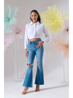 Ridhi Kapoor Label - White Stardust Shirt