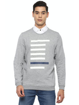 Louis Philippe - Grey Sweatshirt