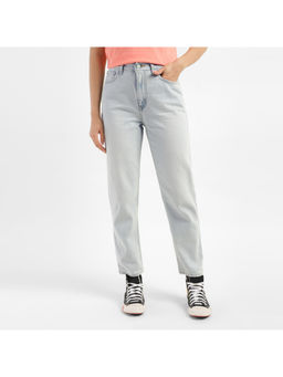 Levi's - Blue High Rise 80S New Loose Fit Mom Jeans