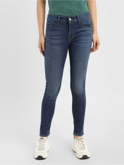 Levi's - Mid Rise Blue Super Skinny Fit Jeans