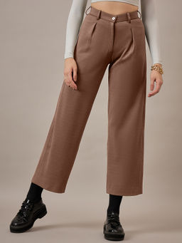 KVS FAB - Brown Solid Trouser
