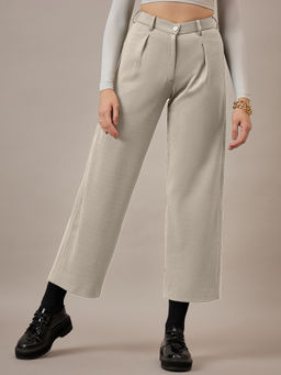 KVS FAB - Grey Solid Trouser