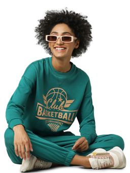 ONLY - Women Casual Green Sweatshirt