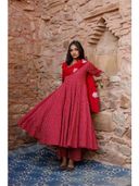 Red color option, Sold out, Currently selected