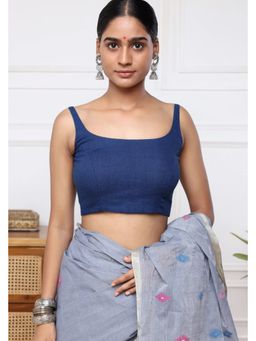 Sutra Art of Clothing - Basic Neela Plain Stitched Blouse