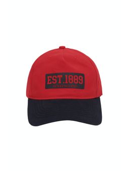 Peter England - Printed Red Cap