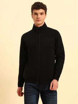Cantabil - Men Black Sweatshirt