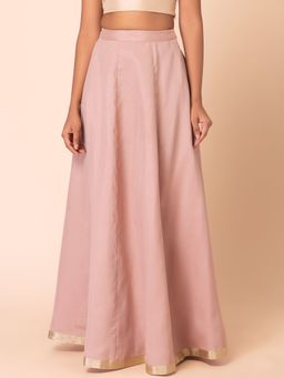 Indya - Light Pink Kalidar Lehenga Skirt