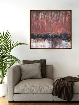 The Art House - Abstract Painting (30X30 Inches)