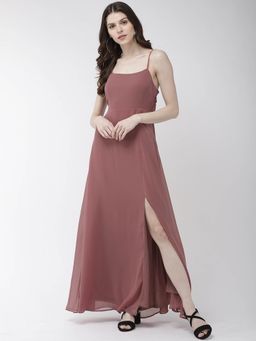 Twenty Dresses by Nykaa Fashion - Pink Belt It Out Maxi Dress