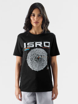 The Souled Store - Official Isro Lunar Mission Women Boyfriend T-Shirt