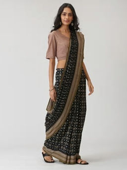 Fabindia - Cotton Ikat Weave Sari
