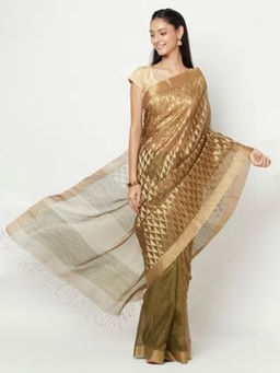 Fabindia - Silk Loom Woven Sari
