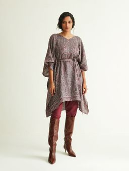 Ancestry - Paisley Ombre Kaftan with Belt (Set of 2)