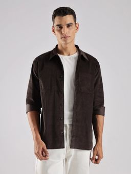 Calvin Klein - Textured Relaxed Fit Cotton Casual Shirt