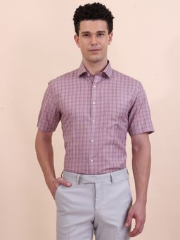 Greenfibre - Pink Checked Formal Shirt