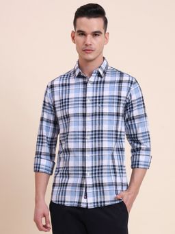 Greenfibre - Blue Checked Casual Shirt