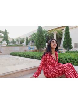 Kaira By Nikita - Red Shirt with Pajama