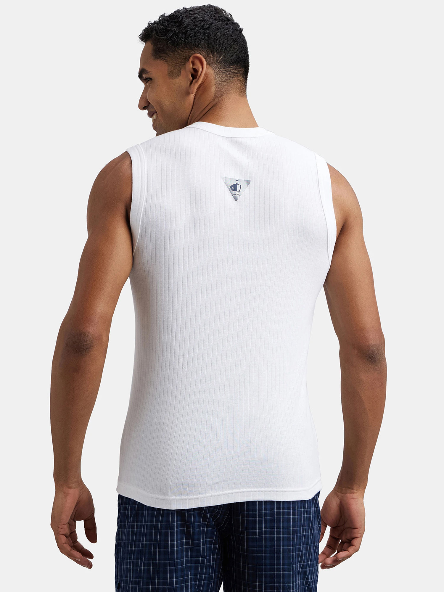 Buy Jockey 9930 Men Super Combed Cotton Rib Solid Round Neck