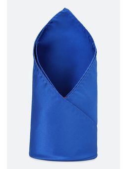 Peter England - Men Blue Solid Formal Pocket Square