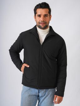 Perch - Black Solid Lightweight Padded Jacket