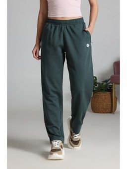 Zivame - Hunter Green 2 Mile Fashion Solid Knit Poly Pyjama
