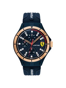 Scuderia Ferrari - LAP TIME Multifunction Blue Round Dial Men's Watch - 0830863
