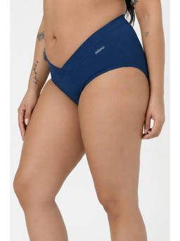 Zelena - Women Navy Blue Modal C-Section Maternity V-Cut Brief