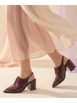 Sole House - Kylie Maroon Heels