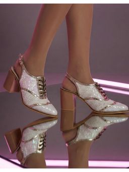 Sole House - Kendall White Heels