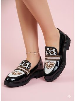 Sole House - Black Queen Bee Loafers