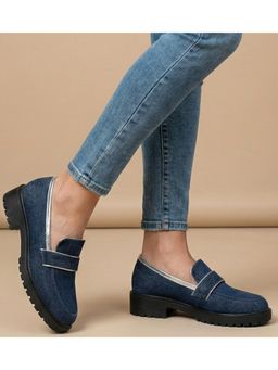 Sole House - Blue Urban Denim Glitz Loafers