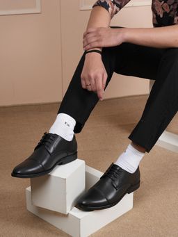 MOZAFIA - Black Lace-Ups Formal Derbies