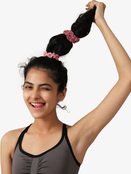 Kica - Upcycled Scrunchies Mauve