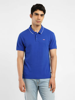 Levi's - Blue Men's Solid Polo T-Shirt