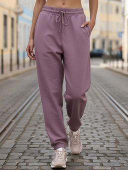 Bewakoof - Women's Purple Oversized Joggers