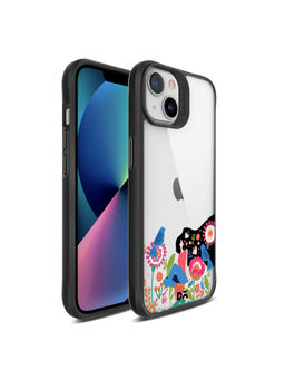 DailyObjects - Day Dreamer Black Hybrid Clear Case Cover for iPhone 13 Mini 5.4 inch