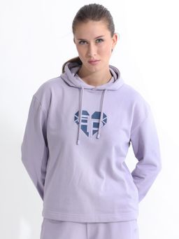 RAREISM - Blucher Pastel Purple Graphic Sweatshirt