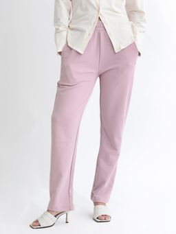 RAREISM - Frank Dusky Pink Solid Trouser