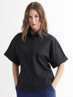 RAREISM - Shuzo Black Solid Shirt