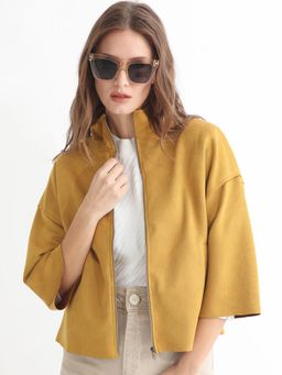 RAREISM - Vasu Mustard Solid Jacket