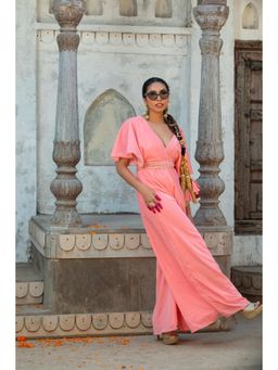MONK & MEI - Pink Shahina Jumpsuit