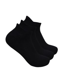 Balenzia - Bamboo Men Pack of 3 Black Low-cuts Socks