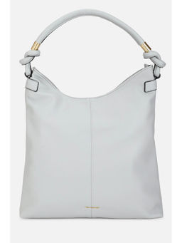 Van Heusen - Women Grey Solid Casual Handbag