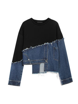APPAPOP - Nevis Denim Double Way Top