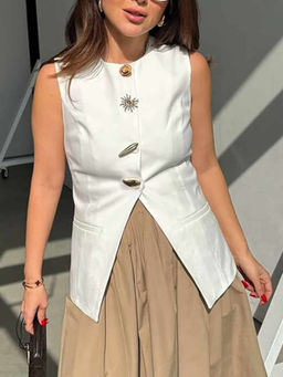 APPAPOP - Tamie Front Through Waist Top