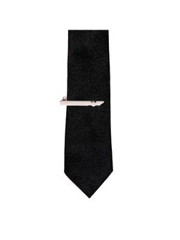 The Tie Hub - BAT WING SILVER TIE BAR