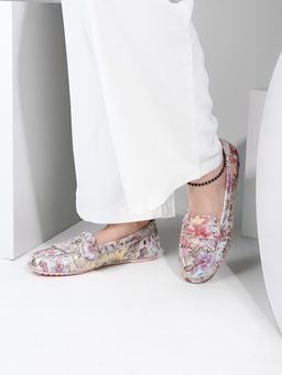 Hydes N Hues - Hy273-Golden Women Loafers